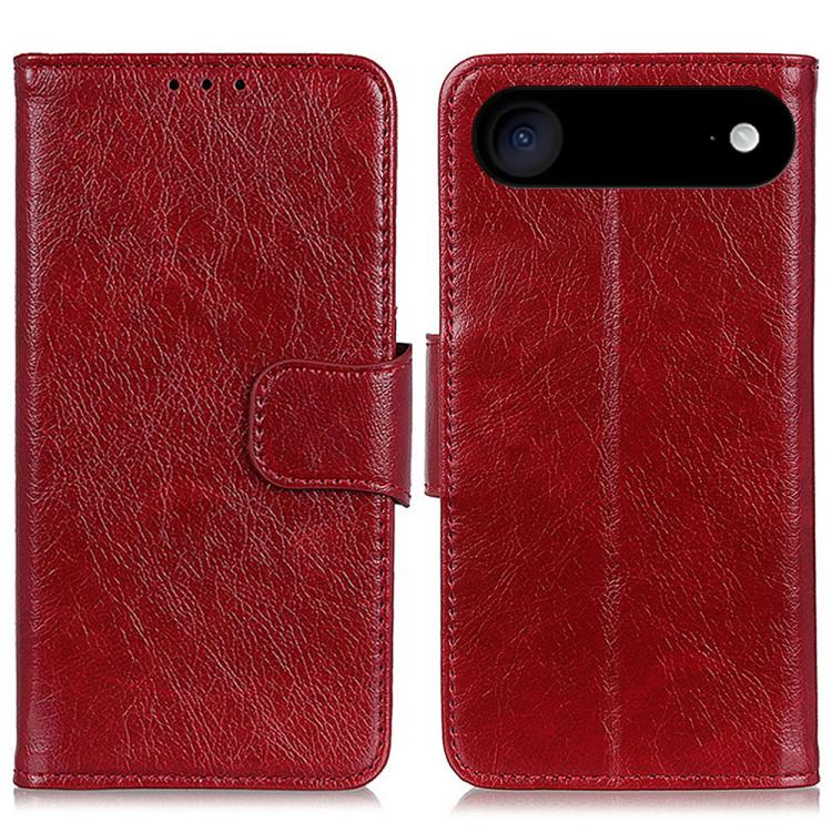 For iPhone 17 Air Nappa Texture Leather Case(Red) - free shipping - PMc TechLife - Order now!