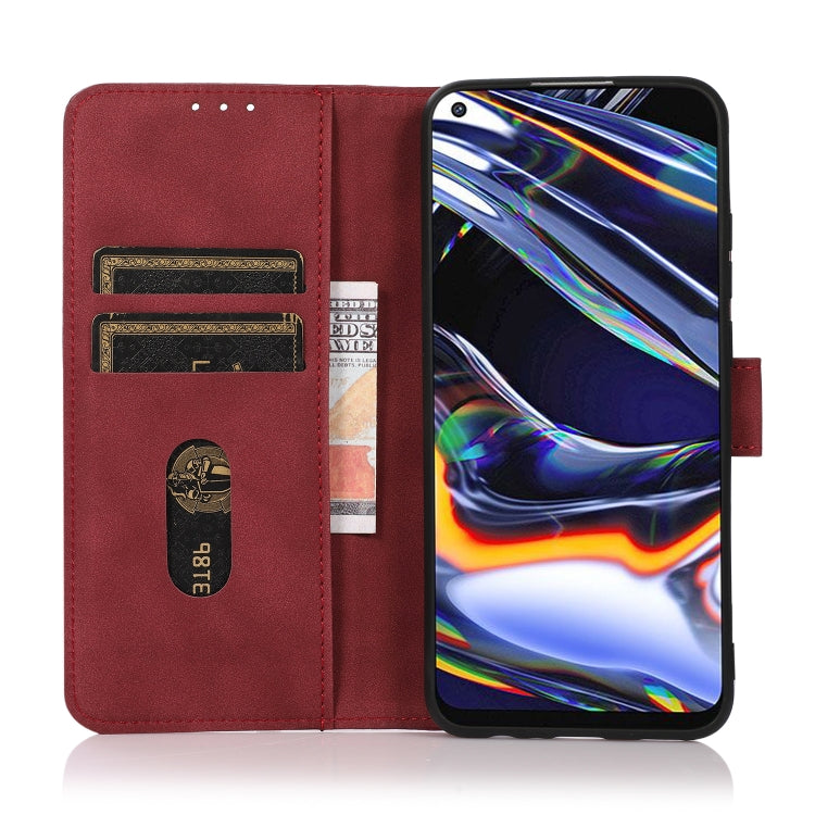 For iPhone 16 KHAZNEH Matte Texture Leather Phone Case(Red) - iPhone 16 Cases by PMC TechLife | Online Shopping South Africa | PMC TechLife | Buy Now Pay Later Mobicred