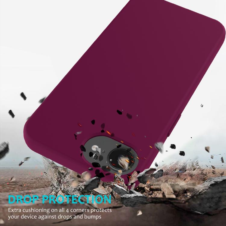 For iPhone 16e Solid Color Silicone Phone Case(Violet) - iPhone 16e Cases by PMC TechLife | Online Shopping South Africa | PMC TechLife | Buy Now Pay Later Mobicred