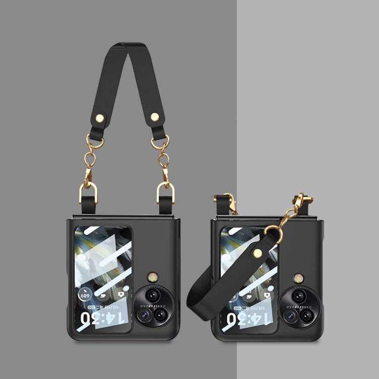For OPPO Find N3 Flip GKK Integrated Ultra-thin Handbag Phone Case(Black) - free shipping - PMC Jewellery - Order now!