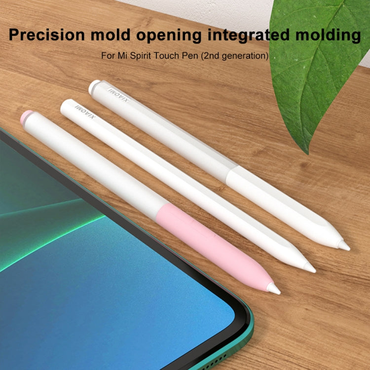 For Xiaomi Stylus Pen 2 Jelly Style Translucent Silicone Protective Pen Case(Black) - Pencil Accessories by PMC TechLife | Online Shopping South Africa | PMC TechLife