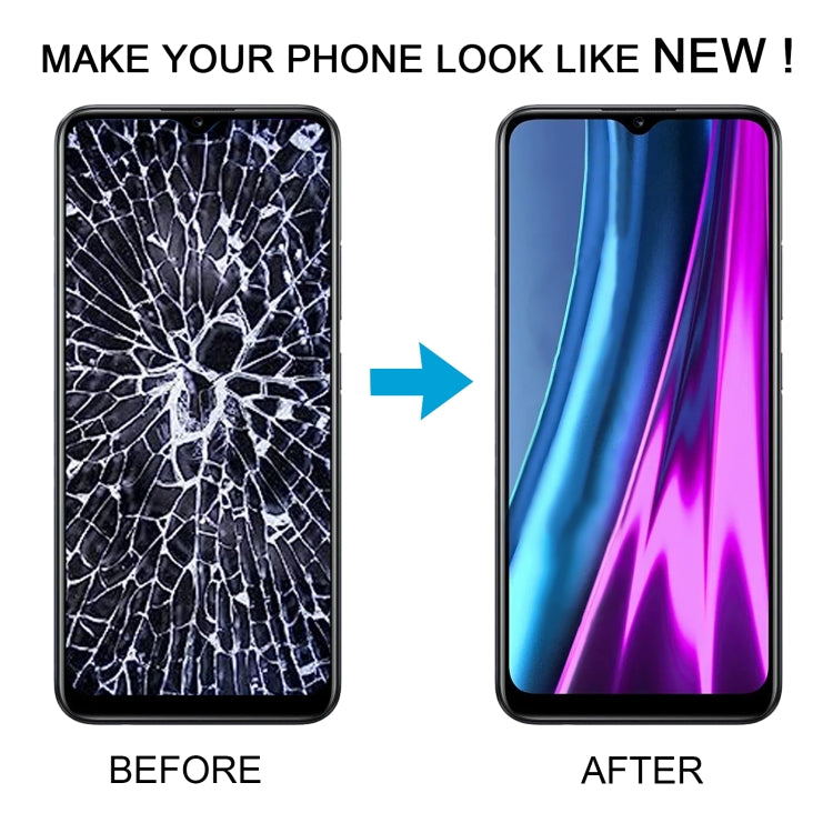 For Realme Narzo 50i 4G RMX3235 OEM LCD Screen Digitizer Full Assembly with Frame - free shipping - PMC TechLife - Order now!
