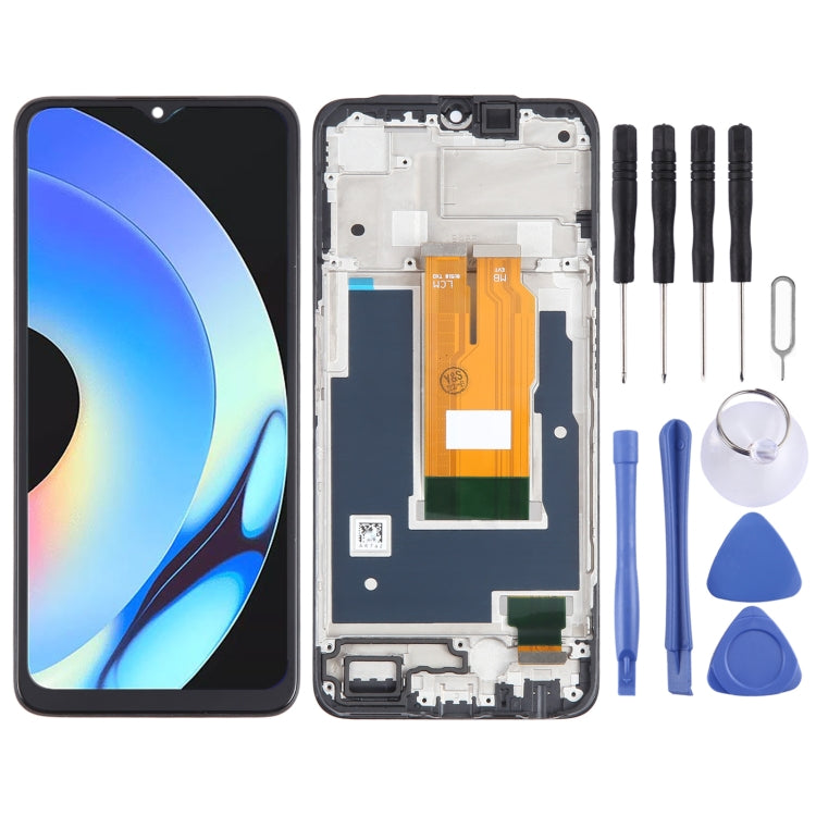 For Realme 10T OEM LCD Screen Digitizer Full Assembly with Frame - LCD Screen by PMC TechLife | Online Shopping South Africa | PMC TechLife