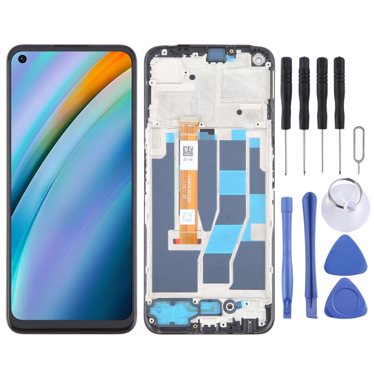 For Realme Q3s OEM LCD Screen Digitizer Full Assembly with Frame - LCD Screen by PMC TechLife | Online Shopping South Africa | PMC TechLife | Buy Now Pay Later Mobicred