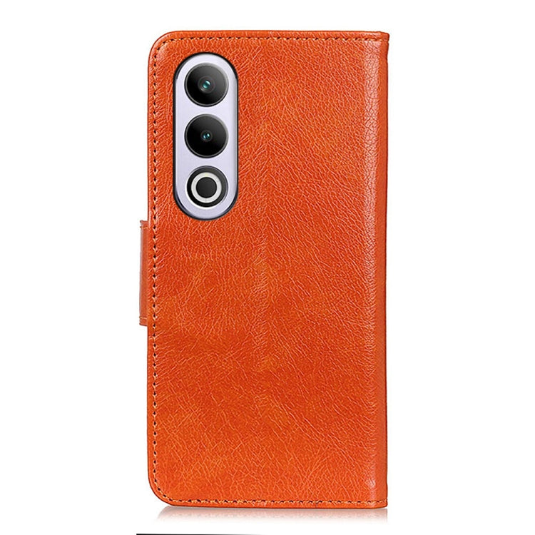 For OnePlus Nord 4E Global Nappa Texture Leather Phone Case(Orange) - OnePlus Cases by PMC TechLife | Online Shopping South Africa | PMC TechLife | Buy Now Pay Later Mobicred
