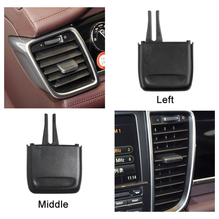 For Porsche Panamera Left Driving Car Air Conditioning Air Outlet Paddle, Type:Left Side - Air Conditioning System by PMC TechLife | Online Shopping South Africa | PMC TechLife | Buy Now Pay Later Mobicred