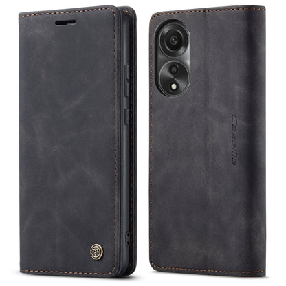 For OPPO A78 4G CaseMe 013 Multifunctional Horizontal Flip Leather Phone Case(Black) - OPPO Cases by CaseMe | Online Shopping South Africa | PMC Jewellery