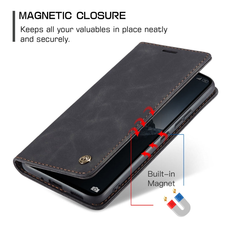 For Xiaomi Redmi Note 13 Pro 4G CaseMe 013 Multifunctional Horizontal Flip Leather Phone Case(Black) - Xiaomi Cases by CaseMe | Online Shopping South Africa | PMC Jewellery | Buy Now Pay Later Mobicred