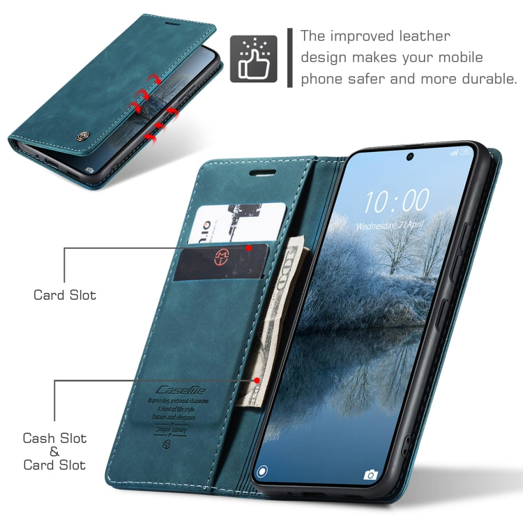 For Xiaomi Poco X6 Pro CaseMe 013 Multifunctional Horizontal Flip Leather Phone Case(Blue) - free shipping - PMC Jewellery - Order now!