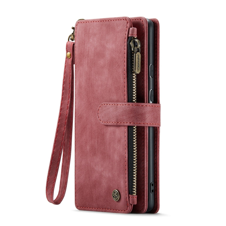 For Google Pixel 8a CaseMe C30 Multifunctional Leather Phone Case(Red) - free shipping - PMC Jewellery - Order now!