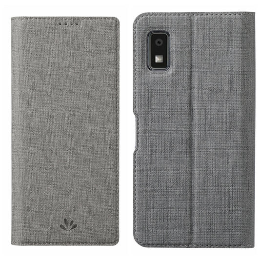 For Sharp Aquos Wish 3 ViLi DMX Series Shockproof TPU + PU Leather Magnetic Attraction Horizontal Flip Case(Grey) - More Brand by ViLi | Online Shopping South Africa | PMC Jewellery | Buy Now Pay Later Mobicred