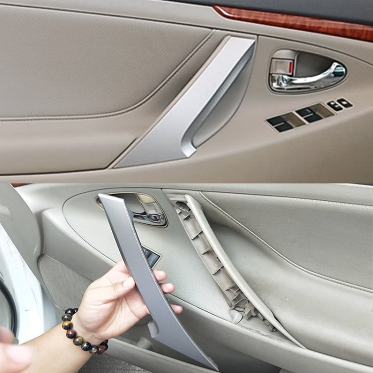 For Toyota Camry 2006-2011 Left-hand Drive Car Door Inside Handle Cover 74646-06080, Type:Left Front(Bright Red) - Door Handles by PMC TechLife | Online Shopping South Africa | PMC TechLife | Buy Now Pay Later Mobicred
