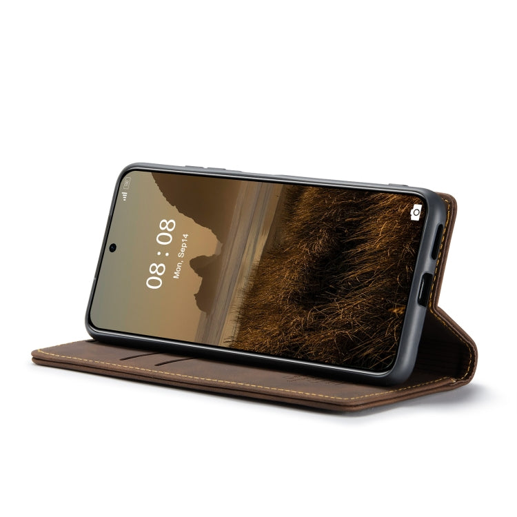 For Huawei Mate 60 CaseMe 013 Multifunctional Horizontal Flip Leather Phone Case(Coffee) - free shipping - PMC Jewellery - Order now!