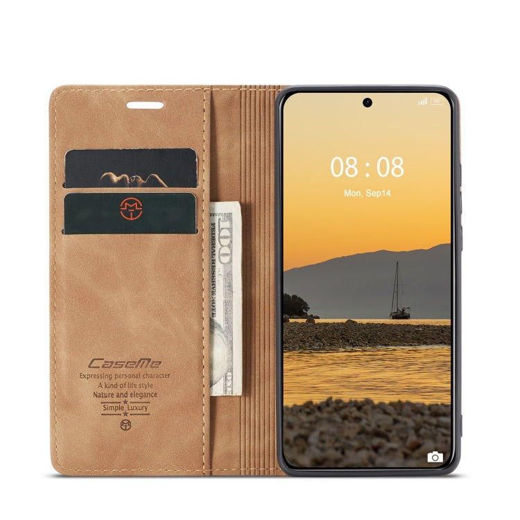 For Huawei Mate 60 CaseMe 013 Multifunctional Horizontal Flip Leather Phone Case(Brown) - Huawei Cases by CaseMe | Online Shopping South Africa | PMC Jewellery | Buy Now Pay Later Mobicred