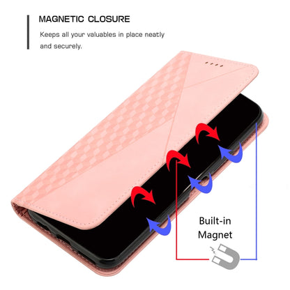 For Xiaomi Redmi K70 / K70 Pro Diamond Splicing Skin Feel Magnetic Leather Phone Case(Rose Gold) - K70 Pro Cases by PMC Jewellery | Online Shopping South Africa | PMC Jewellery | Buy Now Pay Later Mobicred