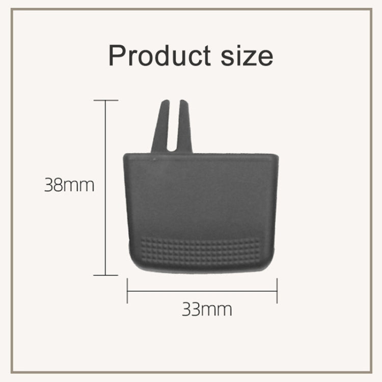 For Kia Sorento Left Driving Car Air Conditioning Air Outlet Paddle, Type:Left L Middle - free shipping - PMC TechLife - Order now!