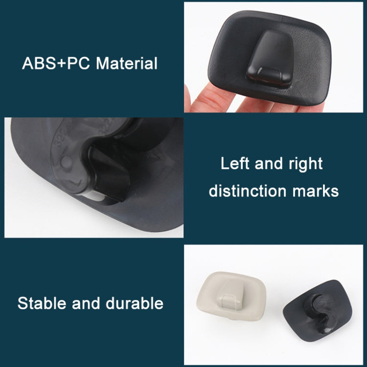 Left-Drive Car Coat Hook Hanger For volvo XC60 / XC90 / S90 / V90 / XC40(Black Left) - Air Conditioning System by PMC TechLife | Online Shopping South Africa | PMC TechLife | Buy Now Pay Later Mobicred