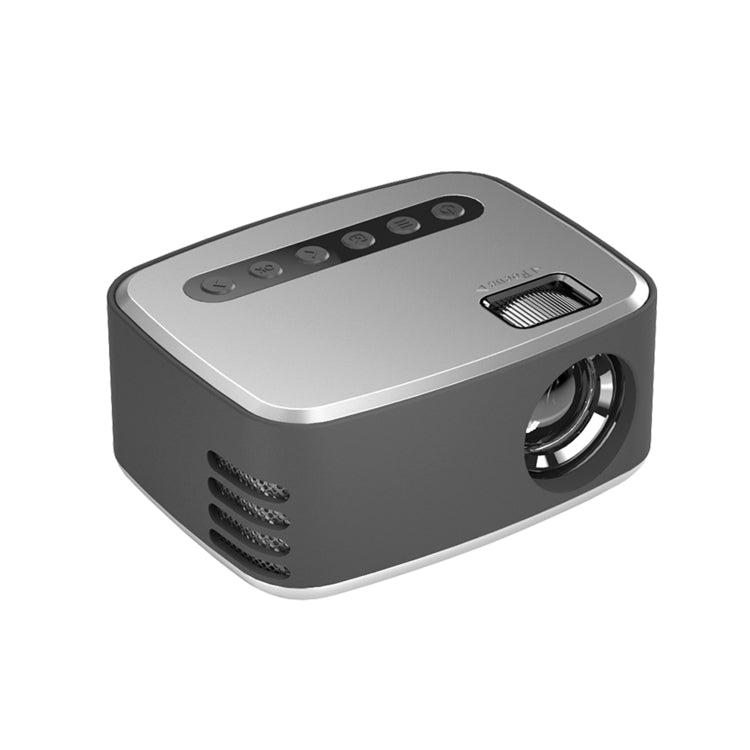 T20 320x240 400 Lumens Basic Version Portable Home Theater LED HD Digital Projector, Plug Type:AU Plug(Silver) - LED Projector by PMC Jewellery | Online Shopping South Africa | PMC Jewellery | Buy Now Pay Later Mobicred