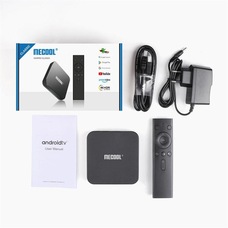 MECOOL KM9 Pro 4K Ultra HD Smart Android 10.0 Amlogic S905X2 TV Box with Remote Controller, 2GB+16GB, Support WiFi /HDMI/TF Card/USBx2, - Amlogic S905 by MECOOL | Online Shopping South Africa | PMC Jewellery | Buy Now Pay Later Mobicred