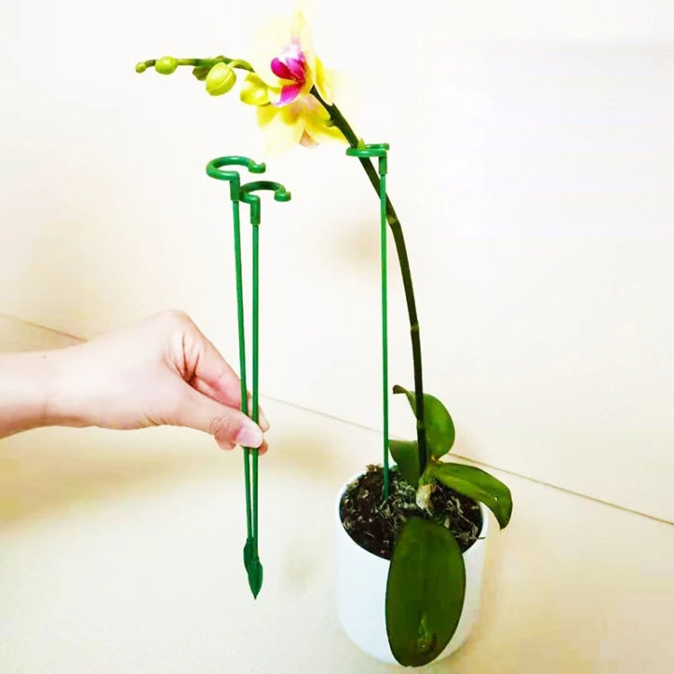 10pcs Plant Potted Flower Shape Support Rod Fixed Anti-lodging Leaf Guard Frame, Size:37cm - Shelves by PMC Jewellery | Online Shopping South Africa | PMC Jewellery