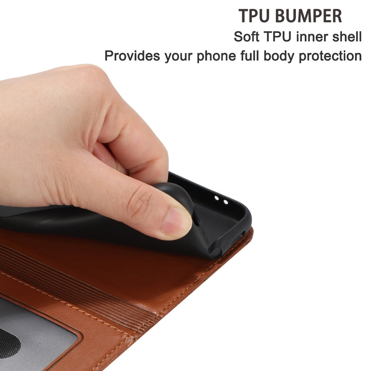 For iPhone 16e Cat Embossing Pattern Leather Phone Case with Lanyard(Brown) - iPhone 16e Cases by PMC TechLife | Online Shopping South Africa | PMC TechLife | Buy Now Pay Later Mobicred