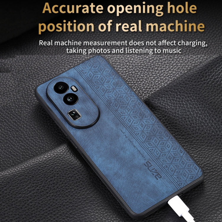 For OPPO A2 Pro 5G AZNS 3D Embossed Skin Feel Phone Case(Black) - A2 Pro Cases by AZNS | Online Shopping South Africa | PMC TechLife | Buy Now Pay Later Mobicred