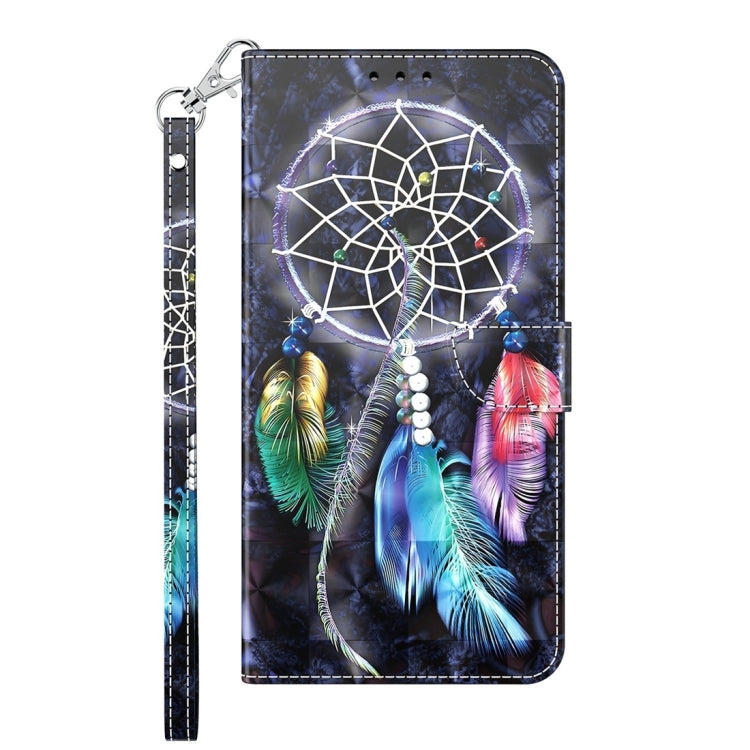 For Google Pixel 9 Pro 3D Painted Pattern Leather Phone Case(Colorful Dreamcatcher) - Google Cases by PMC Jewellery | Online Shopping South Africa | PMC Jewellery | Buy Now Pay Later Mobicred