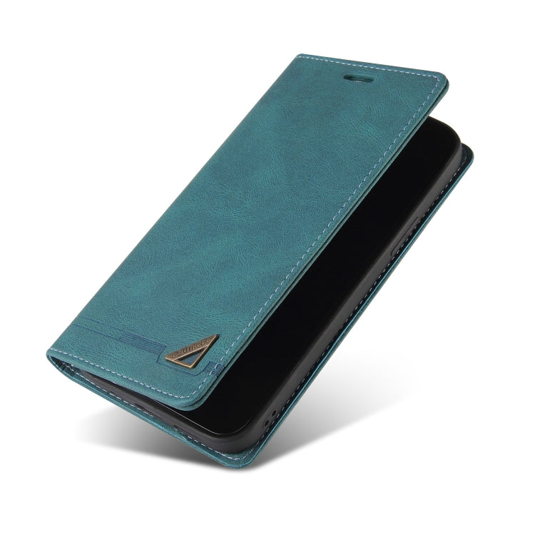 For Xiaomi Redmi Note 13 Pro+ Skin Feel Anti-theft Brush Horizontal Flip Leather Case with Holder(Blue) - Note 13 Pro+ Cases by PMC TechLife | Online Shopping South Africa | PMC TechLife