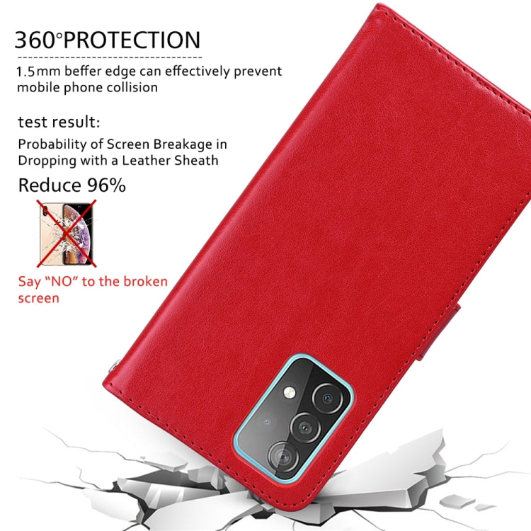For Xiaomi Redmi Note 13 4G Rose Embossed Flip PU Leather Phone Case(Red) - Note 13 Cases by PMC TechLife | Online Shopping South Africa | PMC TechLife | Buy Now Pay Later Mobicred