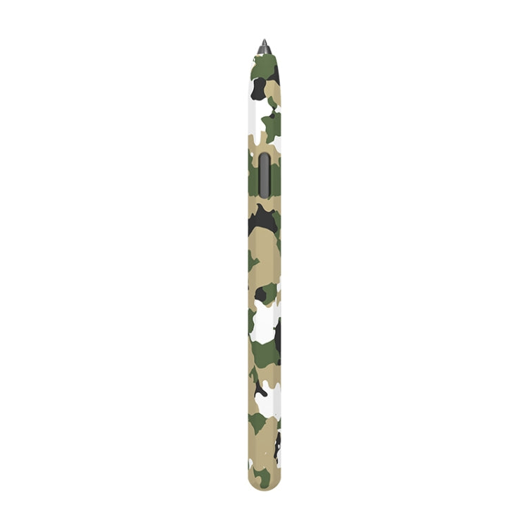 For Samsung Galaxy Tab S7 LOVE MEI Camouflage Silicone Protective Pen Case(White) - Pencil Accessories by LOVE MEI | Online Shopping South Africa | PMC TechLife | Buy Now Pay Later Mobicred