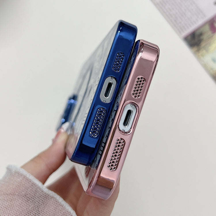 For iPhone 11 Pro Electroplated Circuit Board Pattern MagSafe Phone Case(Purple) - iPhone 11 Pro Cases by PMC TechLife | Online Shopping South Africa | PMC TechLife