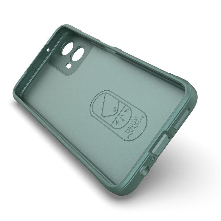 For Motorola Moto G34 5G Magic Shield TPU + Flannel Phone Case(Dark Blue) - free shipping - PMC TechLife - Order now!