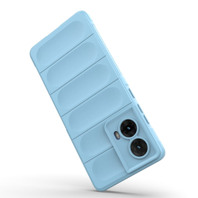 For Motorola Moto G85 5G Global Magic Shield TPU + Flannel Phone Case(Dark Grey) - free shipping - PMC TechLife - Order now!
