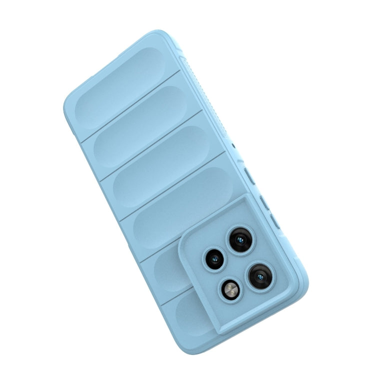 For Motorola Edge 50 Neo Magic Shield TPU + Flannel Phone Case(Grey) - free shipping - PMC TechLife - Order now!