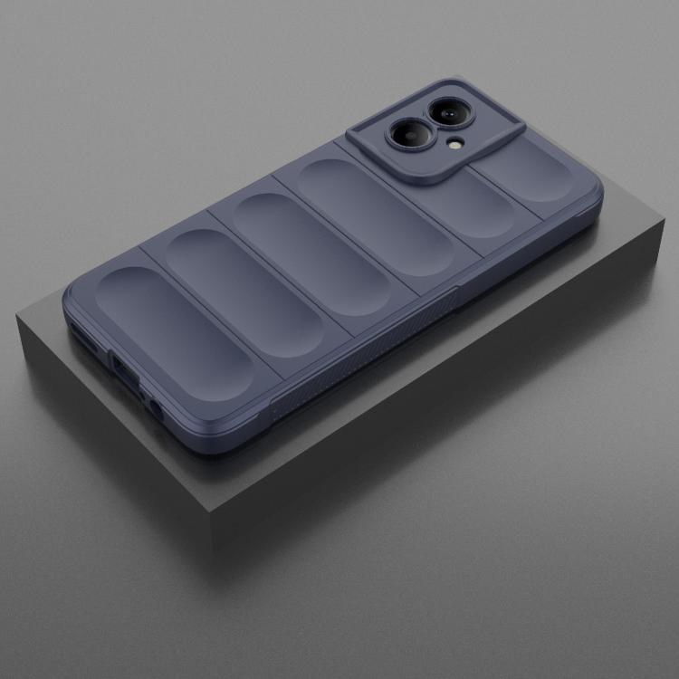 For Motorola Moto G55 5G Global Magic Shield TPU + Flannel Phone Case(Dark Blue) - free shipping - PMC TechLife - Order now!