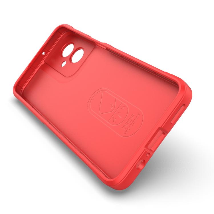 For Motorola Moto G55 5G Global Magic Shield TPU + Flannel Phone Case(Dark Blue) - free shipping - PMC TechLife - Order now!