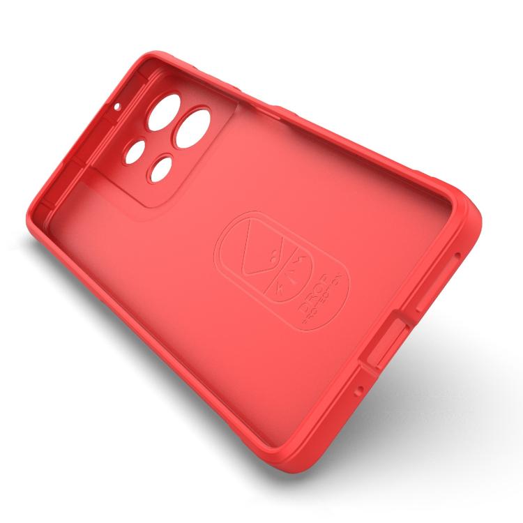 For Motorola Moto G75 5G Global Magic Shield TPU + Flannel Phone Case(Dark Grey) - free shipping - PMC TechLife - Order now!