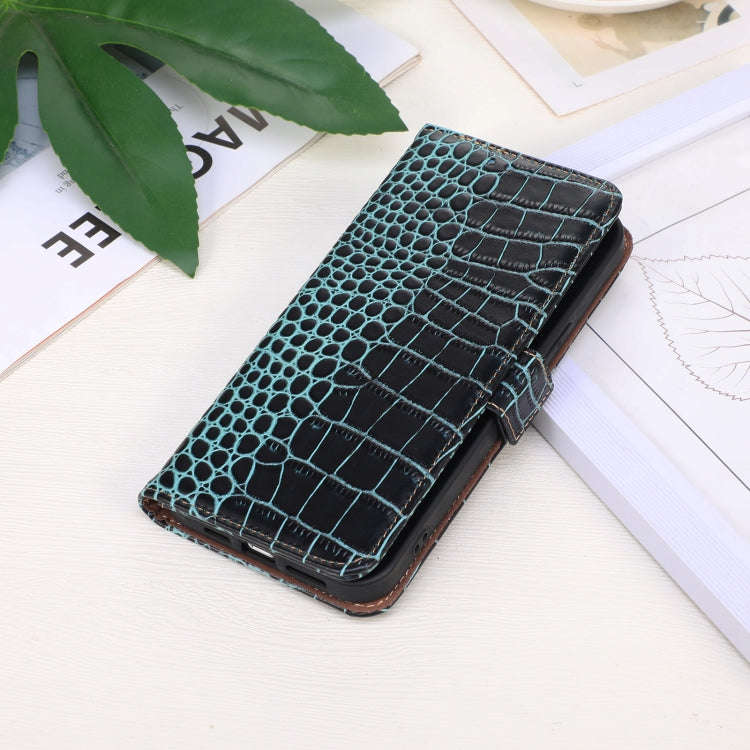 For OnePlus Nord 4 Crocodile Top Layer Cowhide Leather Phone Case(Green) - free shipping - PMC TechLife - Order now!