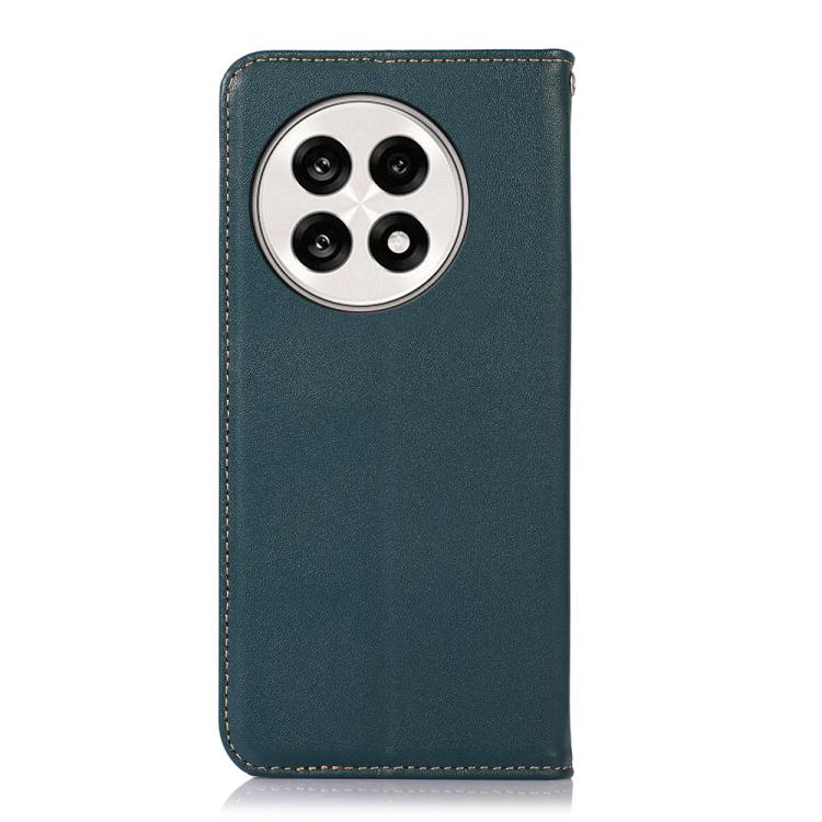 For OnePlus Ace 5 Pro / Ace 5 / 13R KHAZNEH Nappa Top Layer Cowhide Leather Phone Case(Green) - Ace 5 Cases by PMC TechLife | Online Shopping South Africa | PMC TechLife | Buy Now Pay Later Mobicred