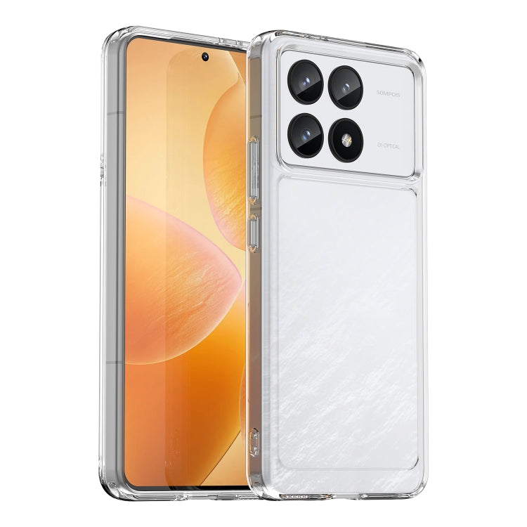 For Xiaomi Redmi K70 Candy Series TPU Phone Case(Transparent) - K70 Cases by PMC Jewellery | Online Shopping South Africa | PMC Jewellery | Buy Now Pay Later Mobicred