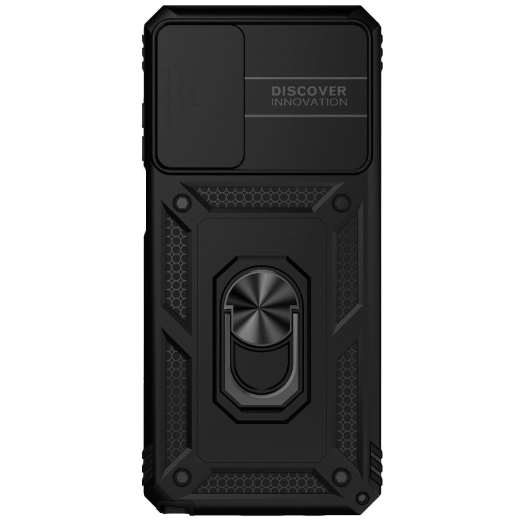 For Motorola Moto G Stylus 5G 2022 Sliding Camshield Holder Phone Case(Black) - Motorola Cases by PMC TechLife | Online Shopping South Africa | PMC TechLife