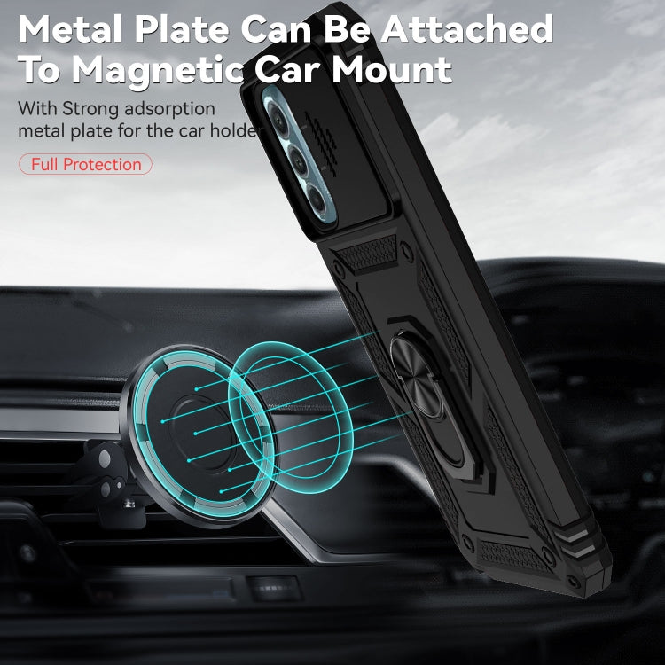 For Motorola Moto G Stylus 5G 2022 Sliding Camshield Holder Phone Case(Black) - Motorola Cases by PMC TechLife | Online Shopping South Africa | PMC TechLife