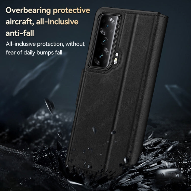 For Honor Magic Vs SULADA All-inclusive Magnetic Snap Flip Leather Phone Case(Brown) - free shipping - PMC TechLife - Order now!