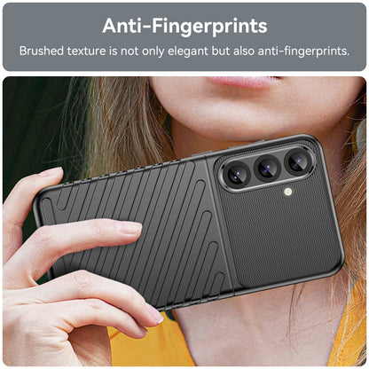 For Samsung Galaxy S25+ 5G Thunderbolt Shockproof TPU Phone Case(Black) - Galaxy S25+ 5G Cases by PMC Jewellery | Online Shopping South Africa | PMC Jewellery | Buy Now Pay Later Mobicred