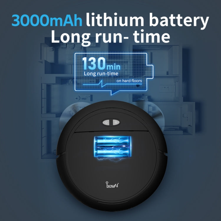 OB16 Mini Vacuum Cleaner Intelligent Sweeping Robot(Black) - Robot Vacuum Cleaner by PMC TechLife | Online Shopping South Africa | PMC TechLife | Buy Now Pay Later Mobicred