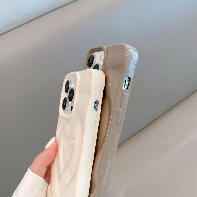 For iPhone 13 3D Love Pattern Phone Case(Silver) - iPhone 13 Cases by PMC TechLife | Online Shopping South Africa | PMC TechLife