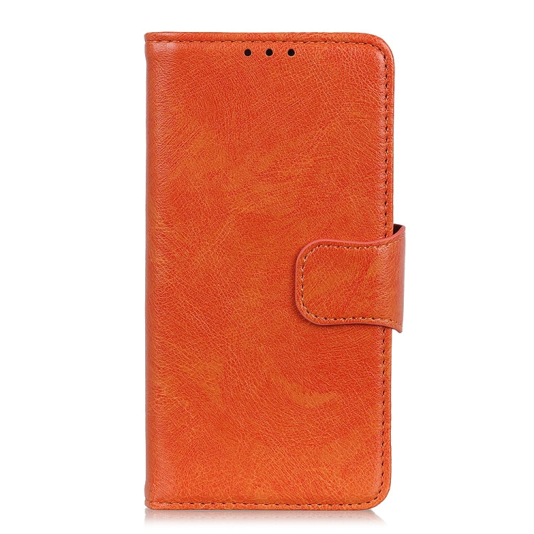 For Honor X9b/X50 5G/Magic6 Lite 5G Nappa Texture Flip Leather Phone Case(Orange) - Honor Cases by PMC TechLife | Online Shopping South Africa | PMC TechLife | Buy Now Pay Later Mobicred