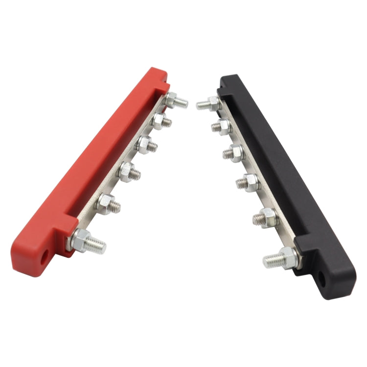 CP-3122 1 Pair 150A 48V RV Yacht Car High Current Single-row 4-way Terminal Busbar - Booster Cable & Clip by PMC TechLife | Online Shopping South Africa | PMC TechLife | Buy Now Pay Later Mobicred