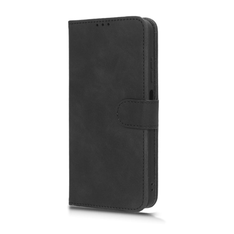 For Ulefone Note 16 Pro Skin Feel Magnetic Flip Leather Phone Case(Black) - Ulefone Cases by PMC Jewellery | Online Shopping South Africa | PMC Jewellery | Buy Now Pay Later Mobicred