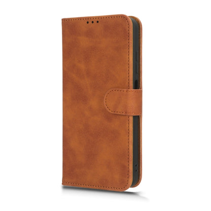 For Ulefone Note 16 Pro Skin Feel Magnetic Flip Leather Phone Case(Brown) - Ulefone Cases by PMC Jewellery | Online Shopping South Africa | PMC Jewellery | Buy Now Pay Later Mobicred